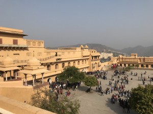 インド　アンベール城2